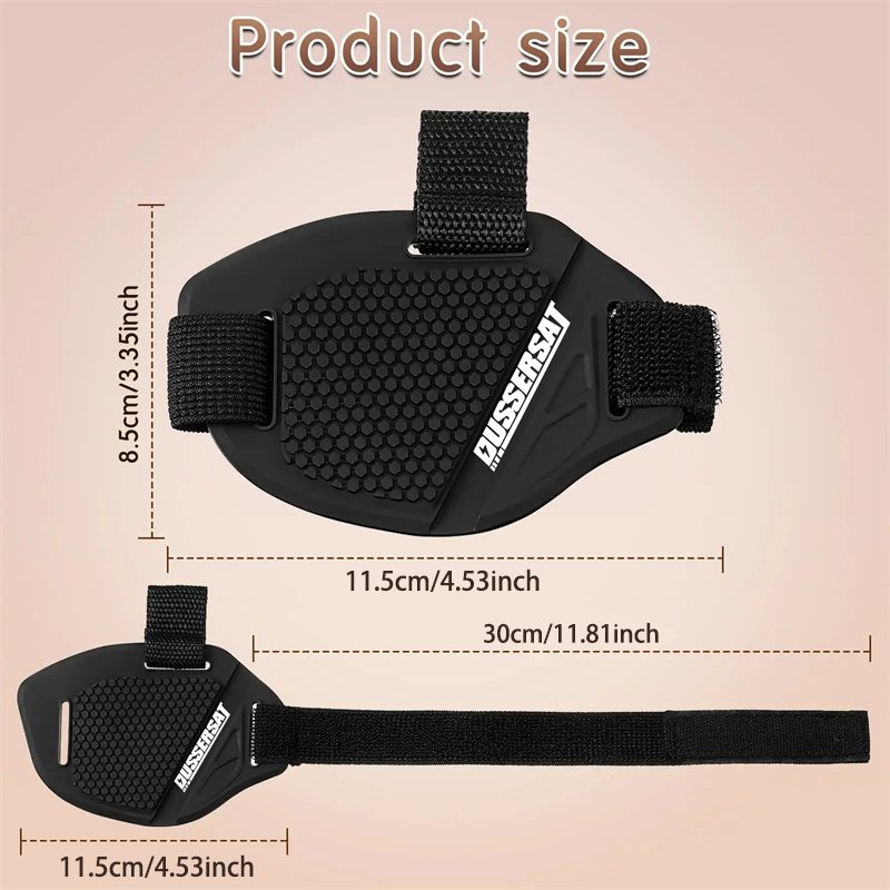 1/2/4pc Motorcycle Riding Shoes Foot Cover Motorcycle Anti-slip Gear Shoe Cover Motorcycle Boot Shifter Protector Protective Pad