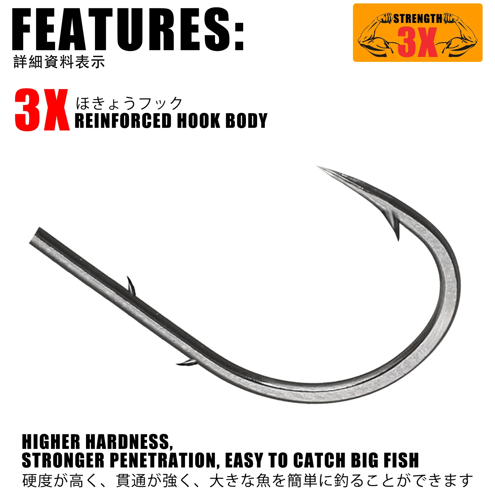Jig Head Hook 3X Rockfish Ajing ตะขอตกปลาสําหรับ Soft Worm Lure ปลาเบส Pesca สินค้า 0.8-7g 5 ชิ้น/ถุง Pike Trout อุปกรณ์เสริม