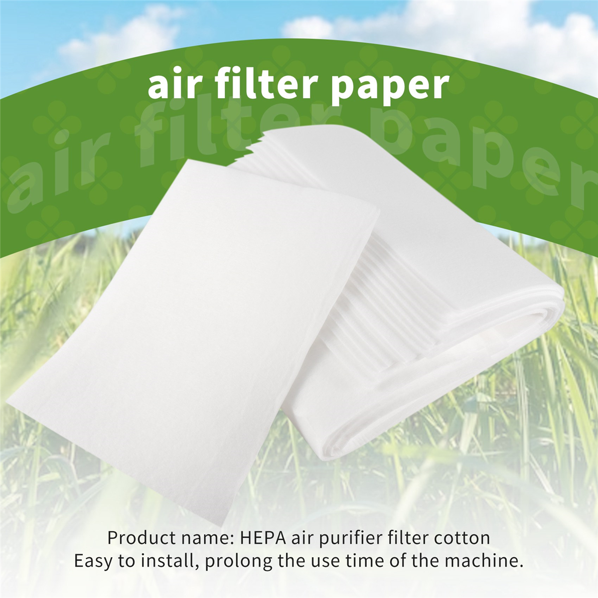 15Pcs Thickening Electrostatic Cotton for Mi Air Purifier Pro / 1 / 2 Universal Air Purifier Filter Hepa Filter