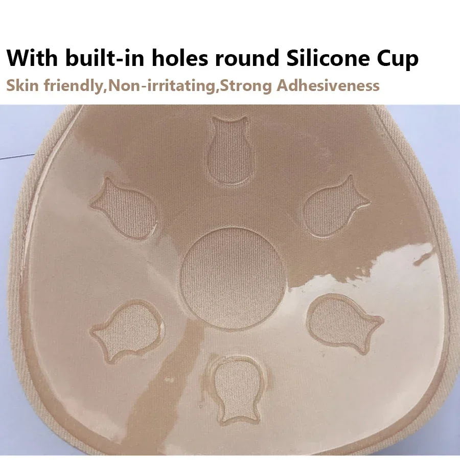 Vrouwen Push-Up Bh Zelfklevende Siliconen Strapless Onzichtbare Bh Herbruikbare Kleverige Borst Lift Tape Konijn Tepel Cover Bh Pads
