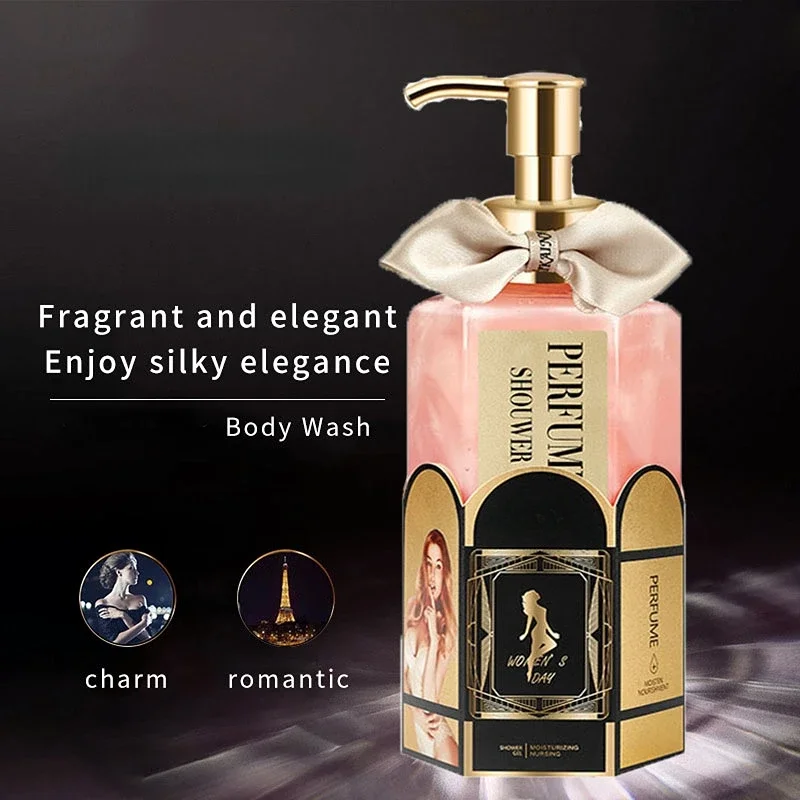 320ml perfume de lavagem corporal fragrância de longa duração hidratante embelezamento da pele loção de banho gel de banho cuidados com o corpo