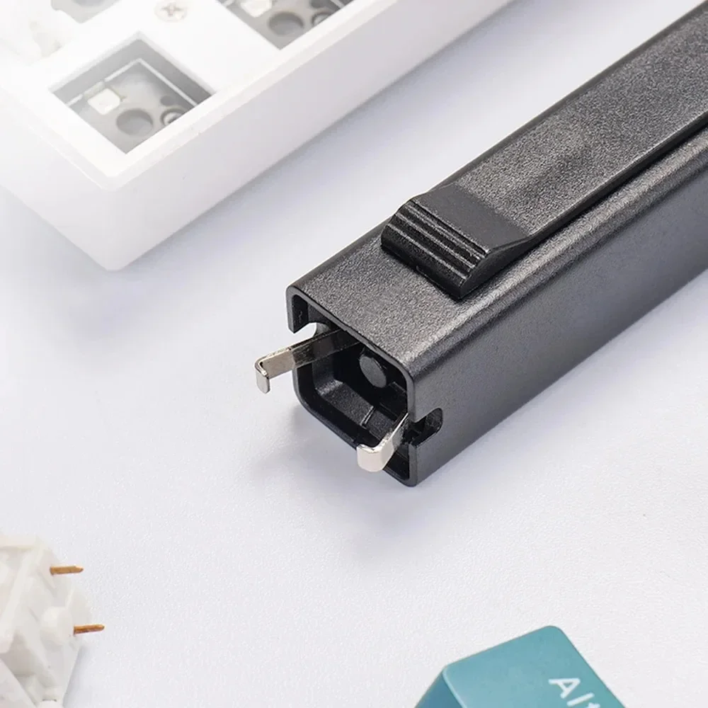 2-in-1-Schalterabzieher, Tastenkappen-Abzieher, Schlüsselschalter, Tastenkappen-Abzieher für mechanische Tastatur, Gaming-Tastatur, Schalter, DIY-Reinigungswerkzeug