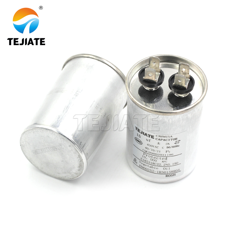 CBB65 air conditioner compressor start capacitor 20/25/30/35/40/45/50/60/70UF 450V