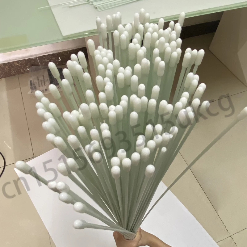 3 unids/lote accesorios de danza del vientre palo Flexible banderas de velo de 3mm varilla de fibra de vidrio blanca longitud Color espesor se puede personalizar