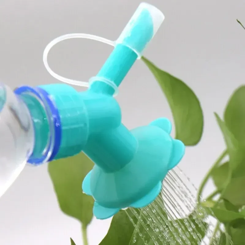 Ugello per irrigazione 2 in 1 Sun Flower Irrigazione automatica Waterer Bottiglia per bevande da giardinaggio Strumenti per irrigazione succulenta