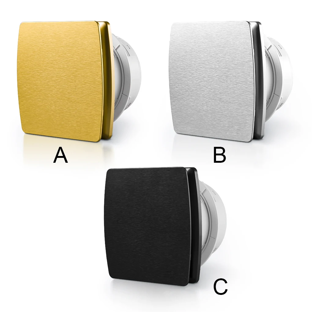 Extractor de pared de ventilador impermeable con salida de 4 pulgadas para baño
