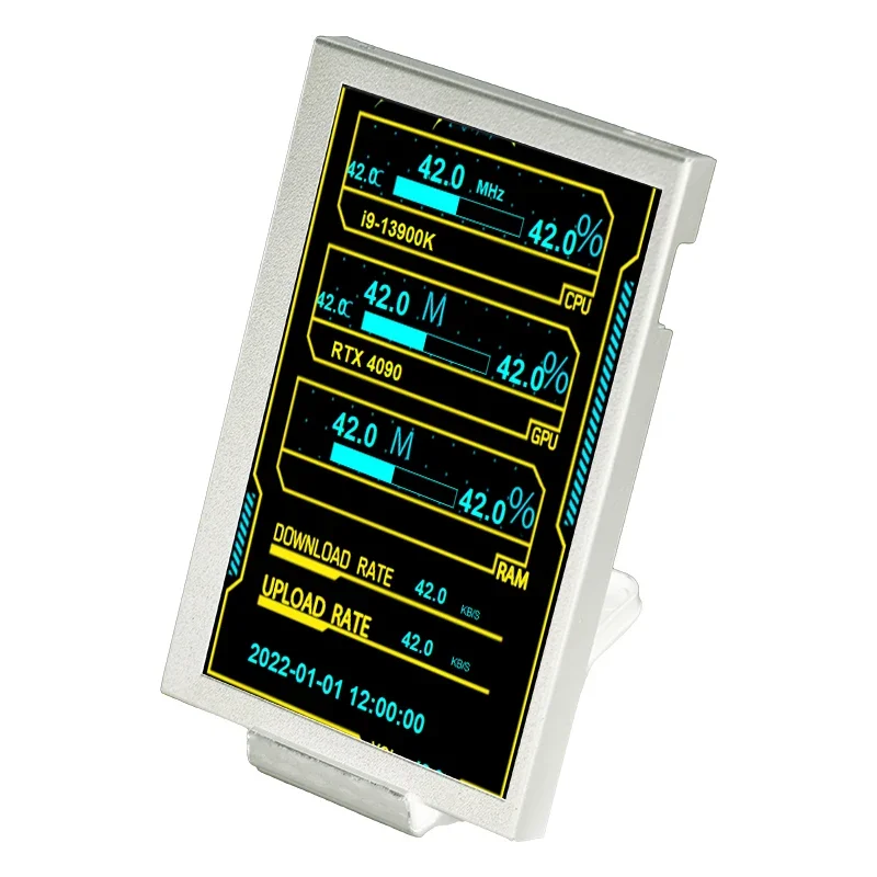 5 Inch Smart Secondary Screen IPS USB-C LCD PC Computer CPU GPU RAM HDD Display 800x480 Type-C Amplitude Monitor Freely AIDA64