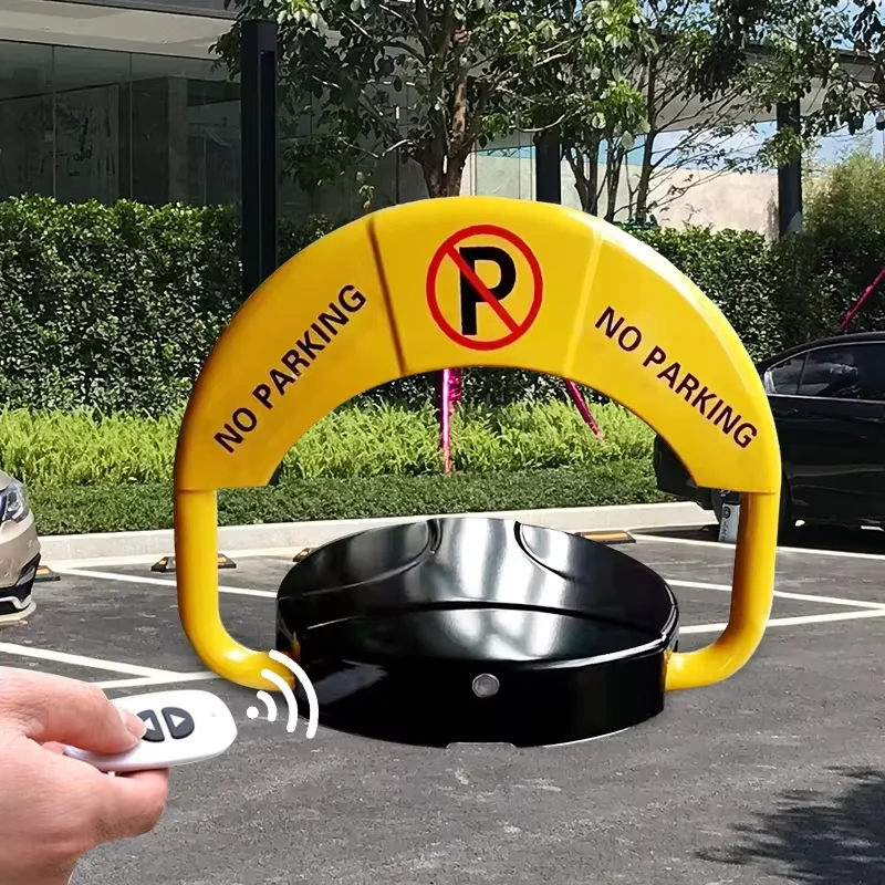Remote Control Automatic Car Parking Guard Economic Remote Control Parking Blocker No Parking Sign