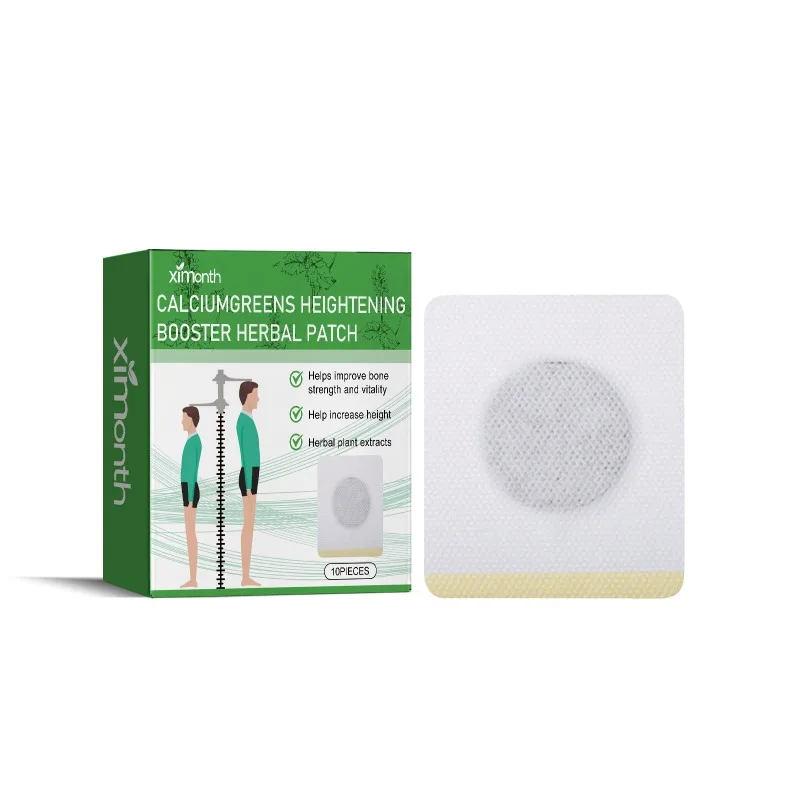 10pcs Grow Taller Foot Patch Enhancer ความสูงเพิ่มกระดูกพลาสเตอร์ Patch เท้าความสูง Growth Foot Patch สําหรับเด็กผู้ใหญ่