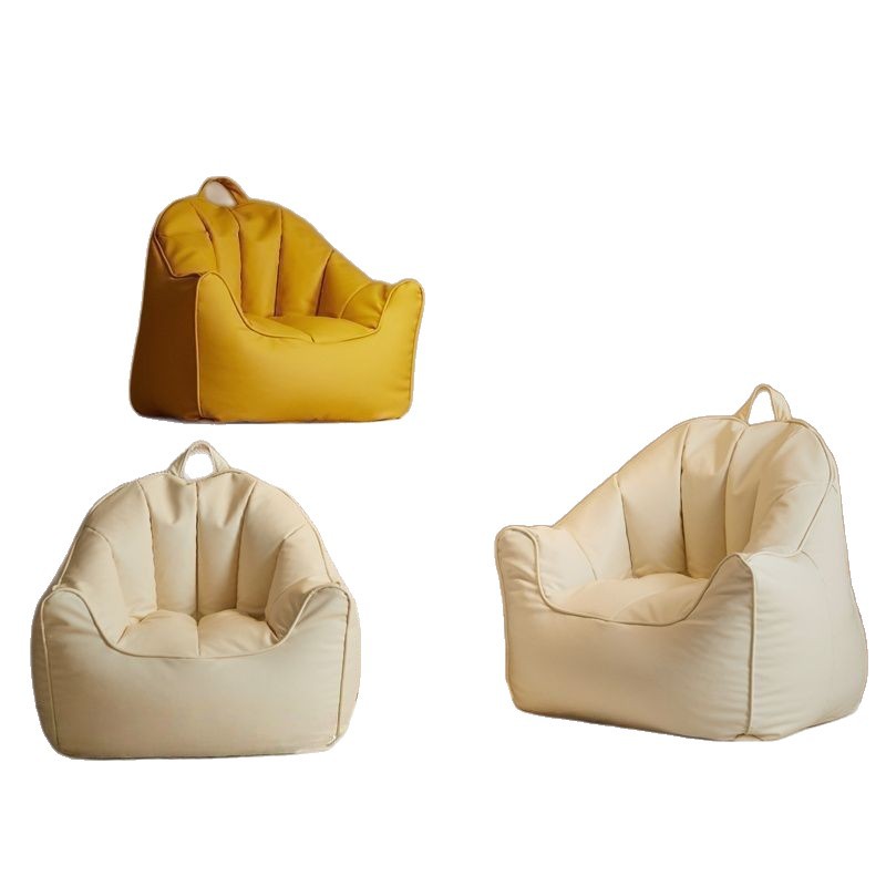Lazy Sofa Baby Single Balcony Bean Bag Waterproof Bedroom Leisure Living Room Children's Reading Sofa Chair