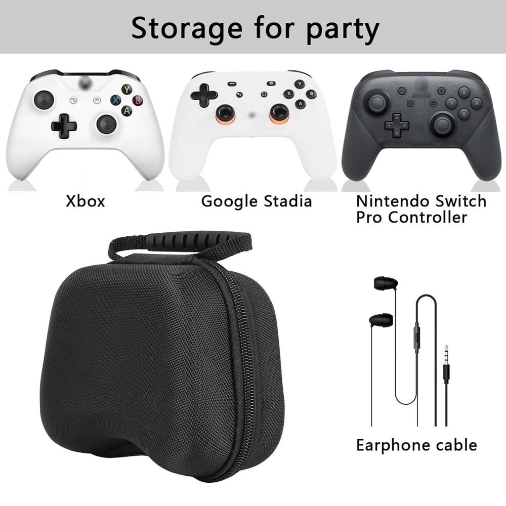 Suitable for PS5/XBOX series X/S/SWITCH game boards, controller travel carrying hard protection box Travel Controller Case