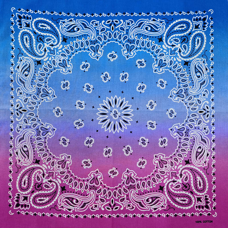 Бандана из 100% хлопка в стиле хип-хоп для женщин/мужчин/мальчиков/девочек