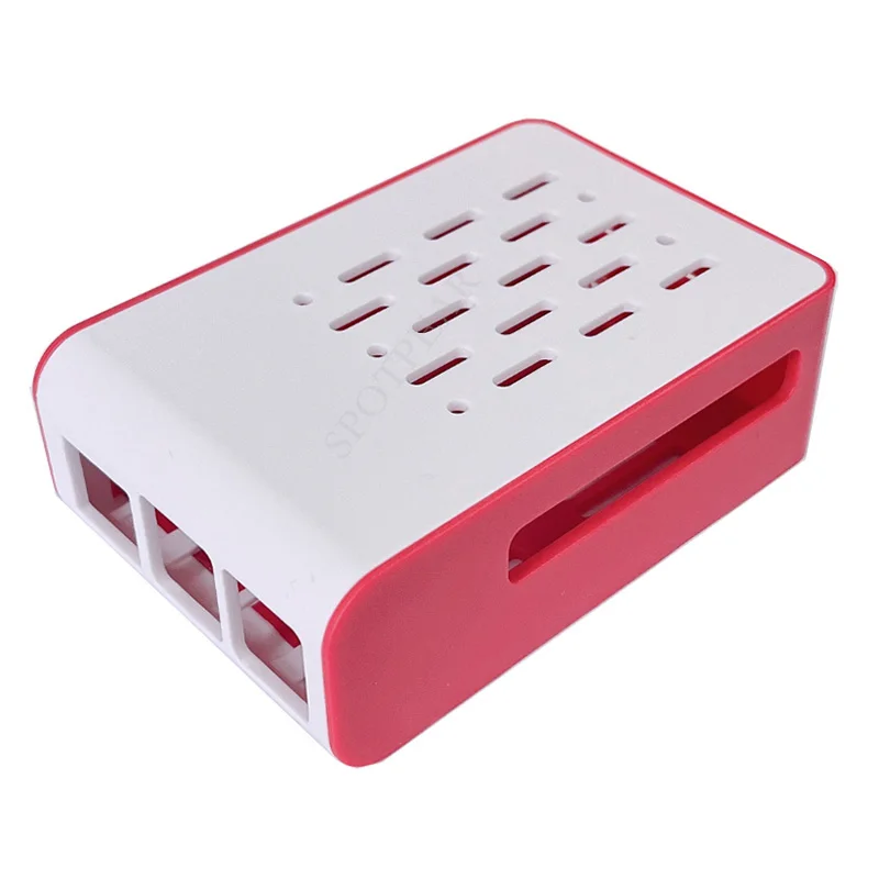 Raspberry Pi 5, rot-weißes Kühlgehäuse für offiziellen Active Cooler