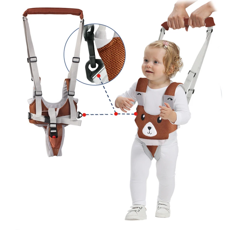 เด็กการเรียนรู้เข็มขัดเด็ก Walker เด็กวัยหัดเดินเด็กที่นั่ง Walk Anti-Fall เข็มขัดเด็ก Dual-ใช้เด็กเชือก Artifact