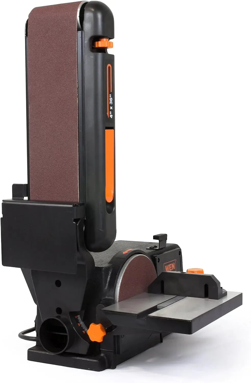 Benchtop Belt and Disc Sander with 4 x 36 in. Belt, 6 in. Disc and Cast Iron Base (6502T)