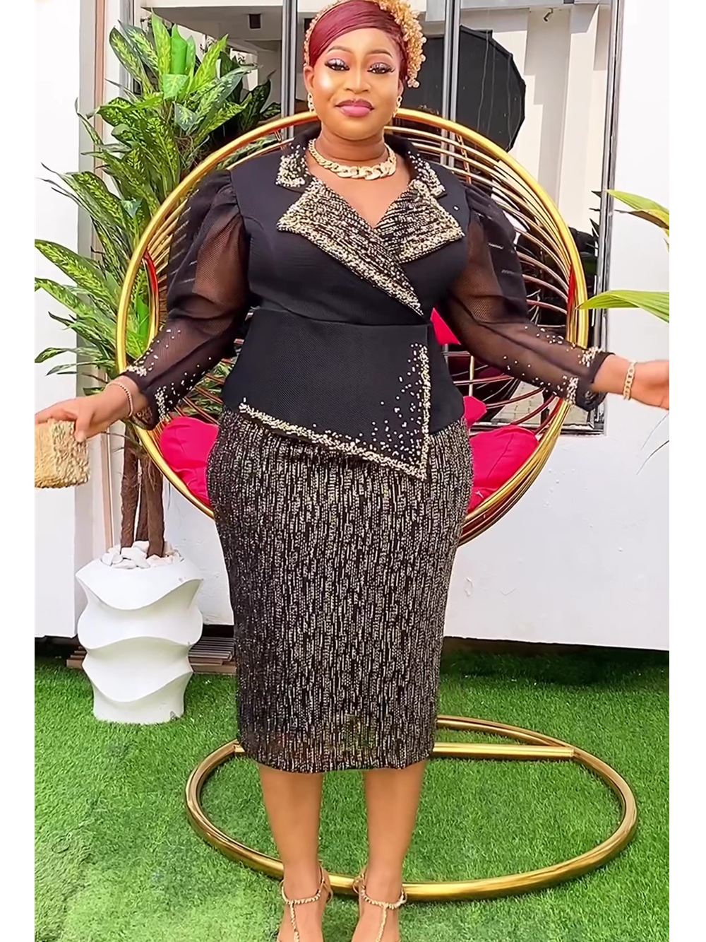 Elegant ชุดแอฟริกันสําหรับผู้หญิง 2025 ใหม่แอฟริกาเสื้อผ้า PLUS ขนาดตุรกีงานแต่งงานชุดยาว Dashiki อังการาชุด Robe