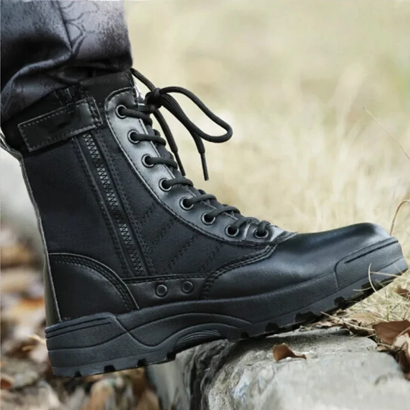 Heißer Verkauf Männer Wüste Stiefel Hohe Qualität Anti-Slip Männer Ankle Boot Unisex Outdoor Wanderschuhe Tragen-Beständig Männer arbeit Sicherheits Schuhe