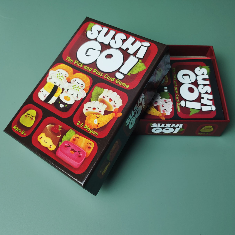 Sushi Go Family Gathering Game Card,Fun Card Game,Party Board Games Interactive Game, Creative Small Gift, Holiday Accessory