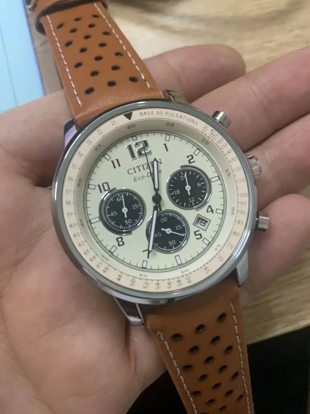 CITIZEN Men Watches Luxury Trend Quartz Clock Luminous Calendar Waterproof Multi Function Fancy Round Automatic Watch Stainless