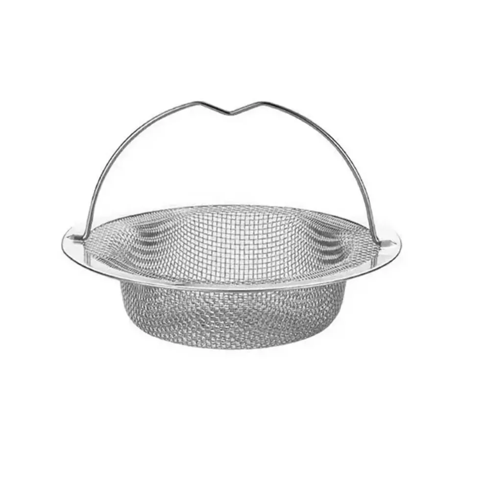 Filtro de fregadero de cocina de acero inoxidable, recogedor de residuos de alimentos y basura, mantiene tu bañera, 1 ud.