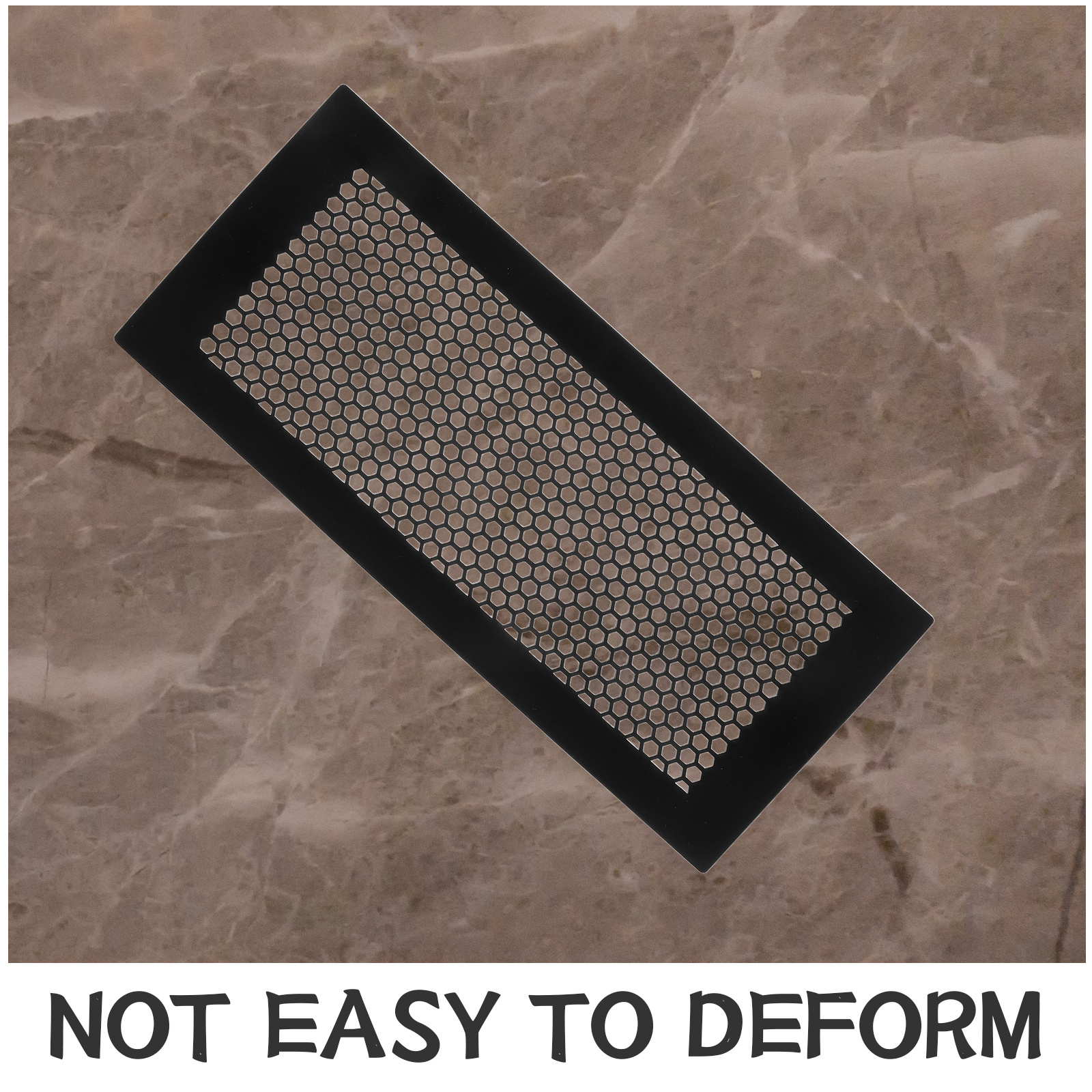 2Pcs 4x10in Flush Mount Silicone Vent Cover Flexible Ac Heat Deflector for Home Rv Register Vent Cover Floor Register Deflector