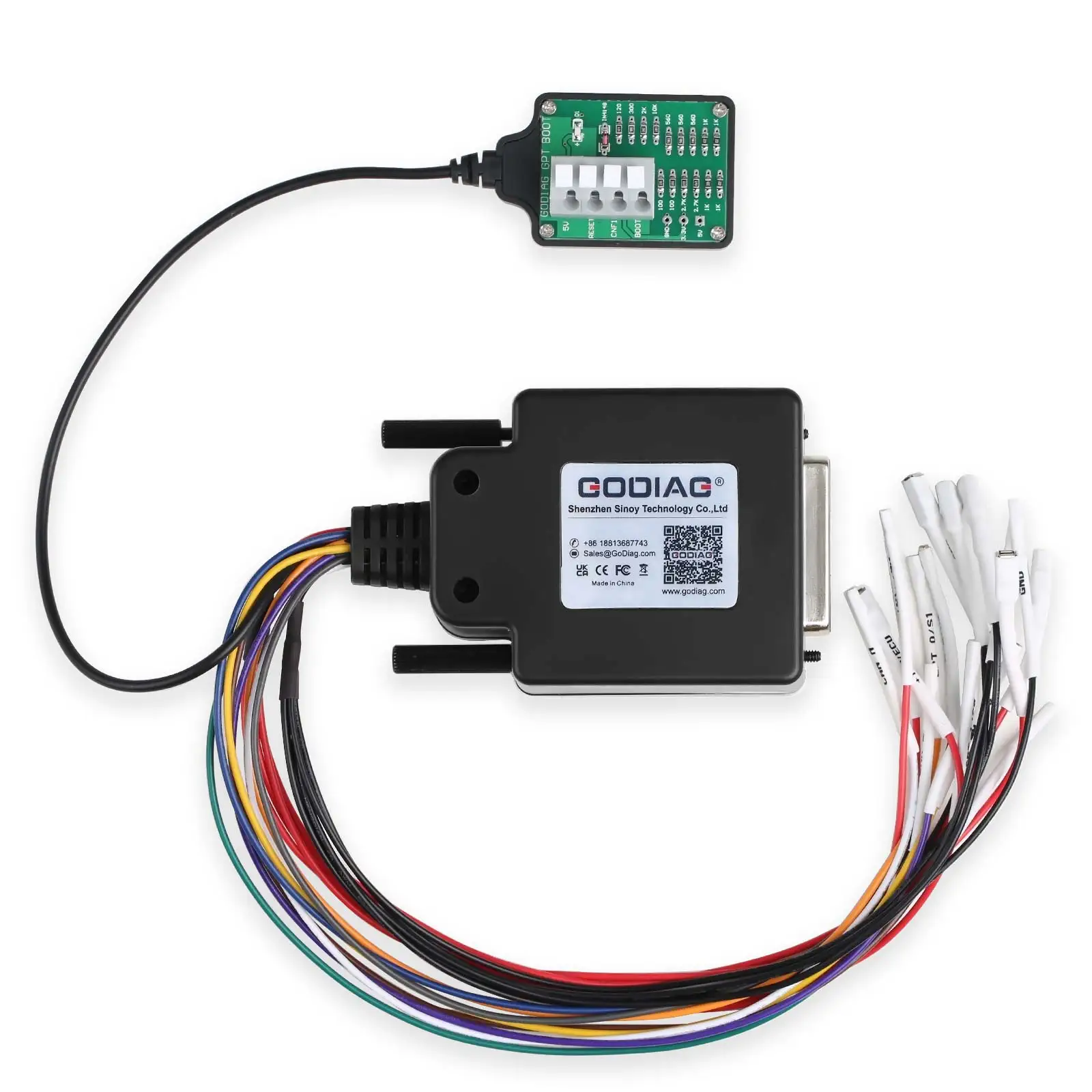 Godiah ecu gpt boot obd2 ecu diagnóstico ler & escrever adaptador trabalho com protocolo obd2 padrão openport gt100 j2534