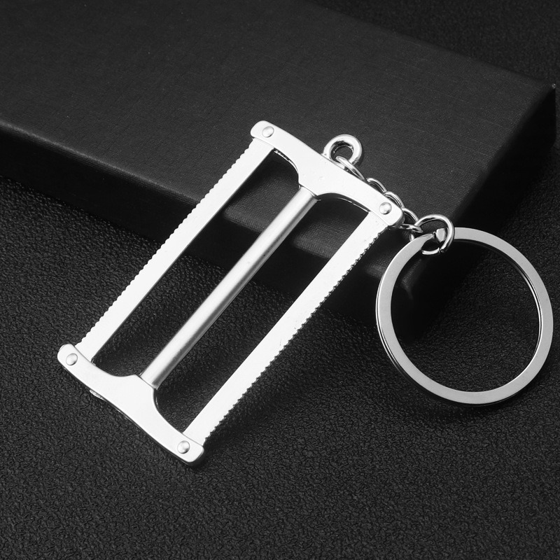 1pc pequenas ferramentas de construção chaveiro multi-design chaveiros de metal com chave inglesa ajustável diy mini presentes
