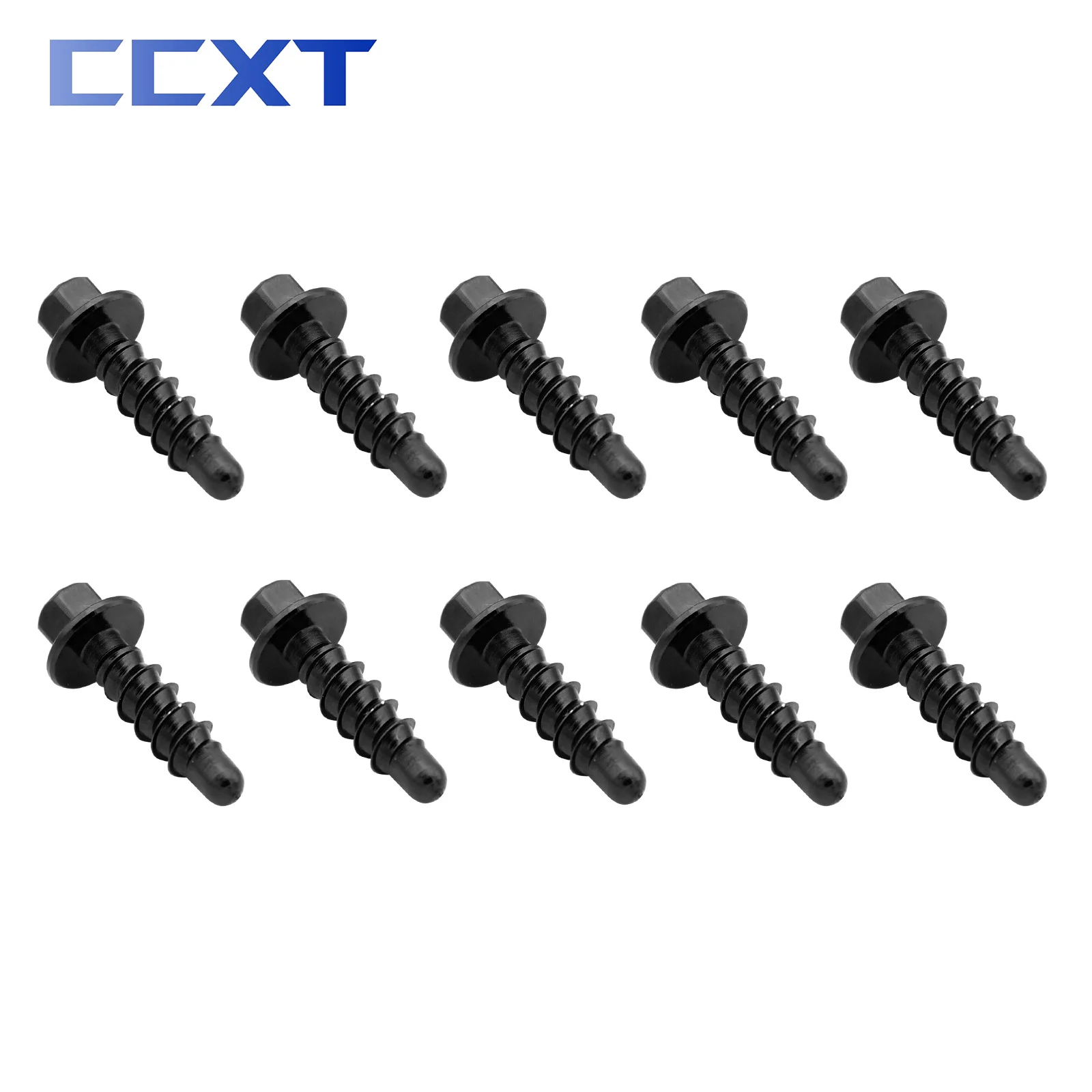 10Pcs CNC Motorcycle Self Tapping Screw Bolt Kit For KTM SX SXF XC XCW XCF EXC EXCF 125-530 2004-2021 2022 2023 Universal Parts