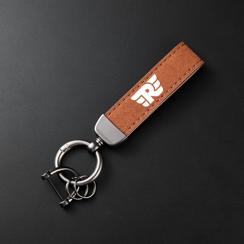 For Royal Enfield Bullet/Meteor/Classic 350 500 Interceptor 650 Continental GT 535 Himalayan 411 400 Motorcycle Suede Keychain