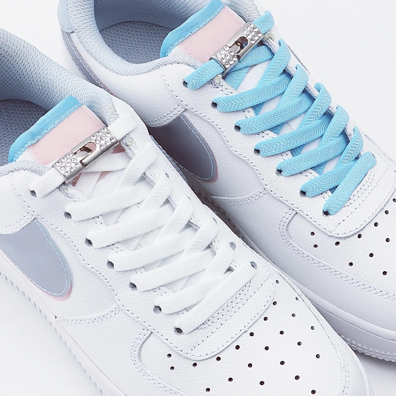 1 paio/2 paia di lacci con chiusura a diamante senza lacci lacci elastici scarpe da ginnastica senza lacci lacci per scarpe per bambini accessori per scarpe con lacci per adulti