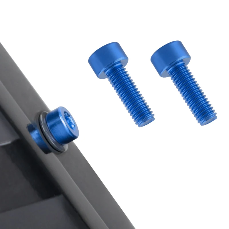MUQZI 2 Chiếc Xe Đạp Bình Lồng Ốc Vít M5 Nhôm Siêu Nhẹ Giá Đỡ Bu Lông MTB Xe Đạp Đường Bộ Phụ Kiện