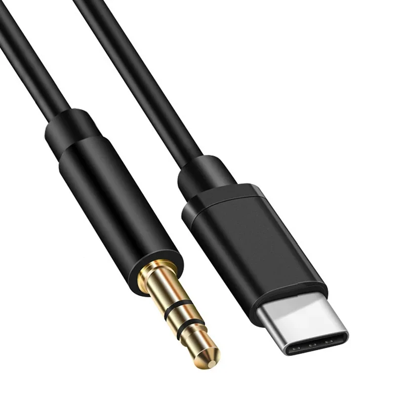 Usb Type C To 3.5mm Aux Audio Cable Headset Speaker Headphone Jack Adapter Car Aux for Samsung S20 Plus Note 20 S21 Ultra Tab S7