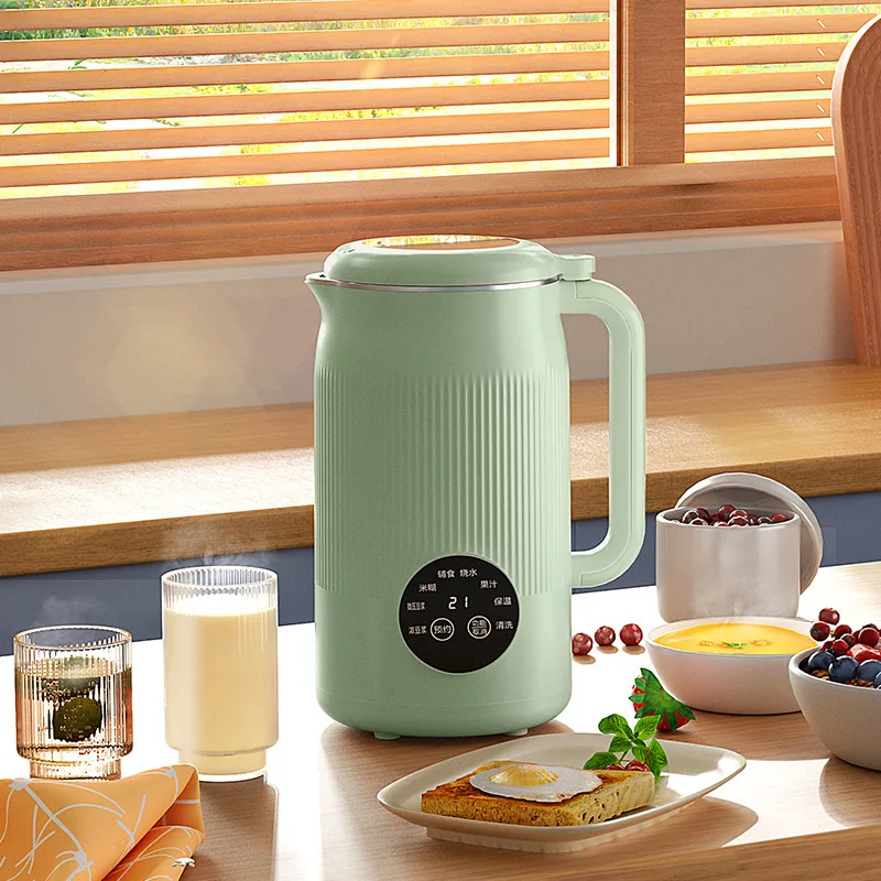 1200ml Soybean Milk Machine Multifunction Juicer Portable Blender Wall Breaking Machine Automatic Heat Home Soy Milk Maker 220V