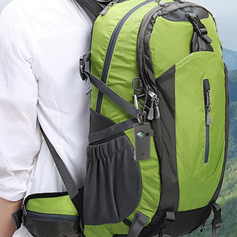 ポータブルサバイバルホイッスル、ボートホイッスル、拡大懐中電灯、ギア機器、5 in 1