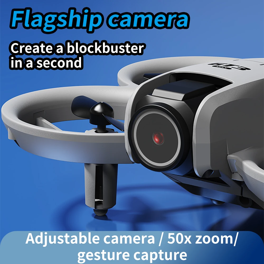 GT3 Drone 8K HD Câmeras Duplas 180 °   5G WIFI GPS Brushless Motor FPV Evitar Obstáculos Quadricóptero Dobrável com Brinquedo de Controle Remoto