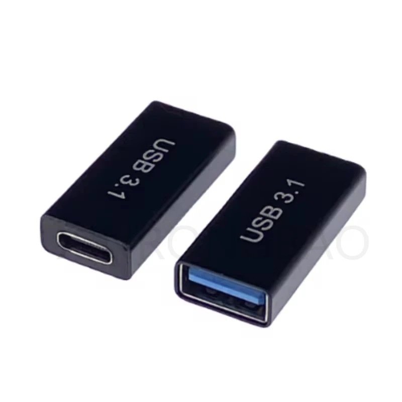 1PCS USB 3.0 커플러 여성 USB 유형 C 여성 어댑터 초고속 USB3.0 유형-C 확장기 연결 변환기