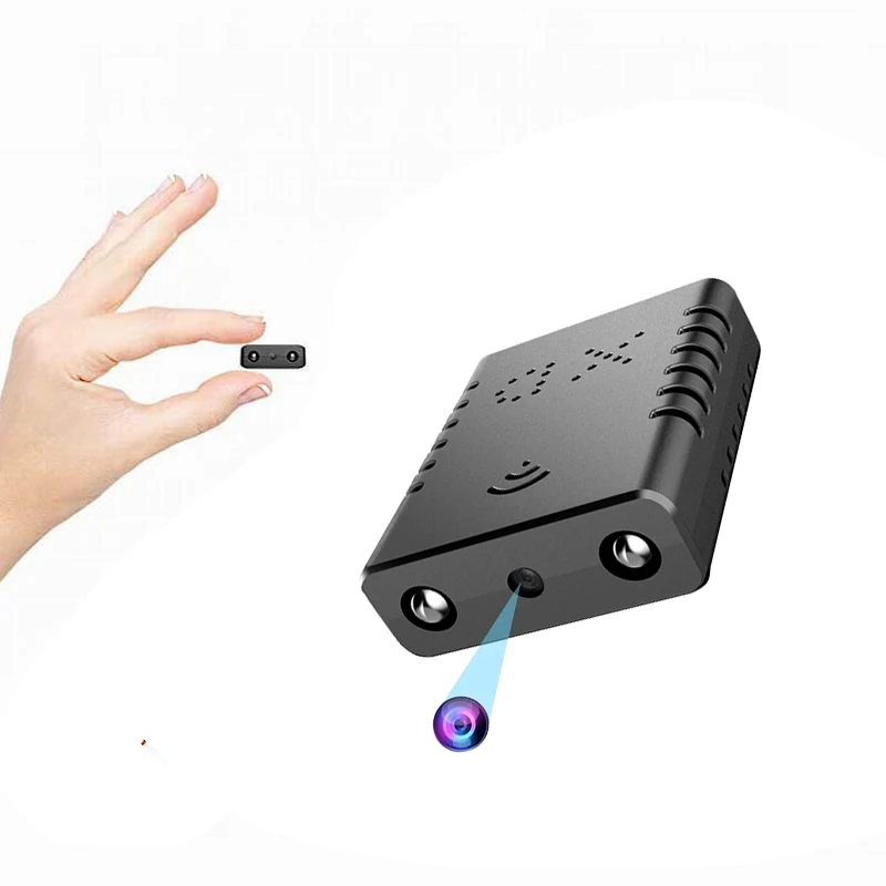 WiFi XD videocámara inalámbrica inteligente HD 1080P Mini cámara Ip más pequeña Mini videocámara deportiva Micro cámara compatible con tarjeta TF máxima de 256GB