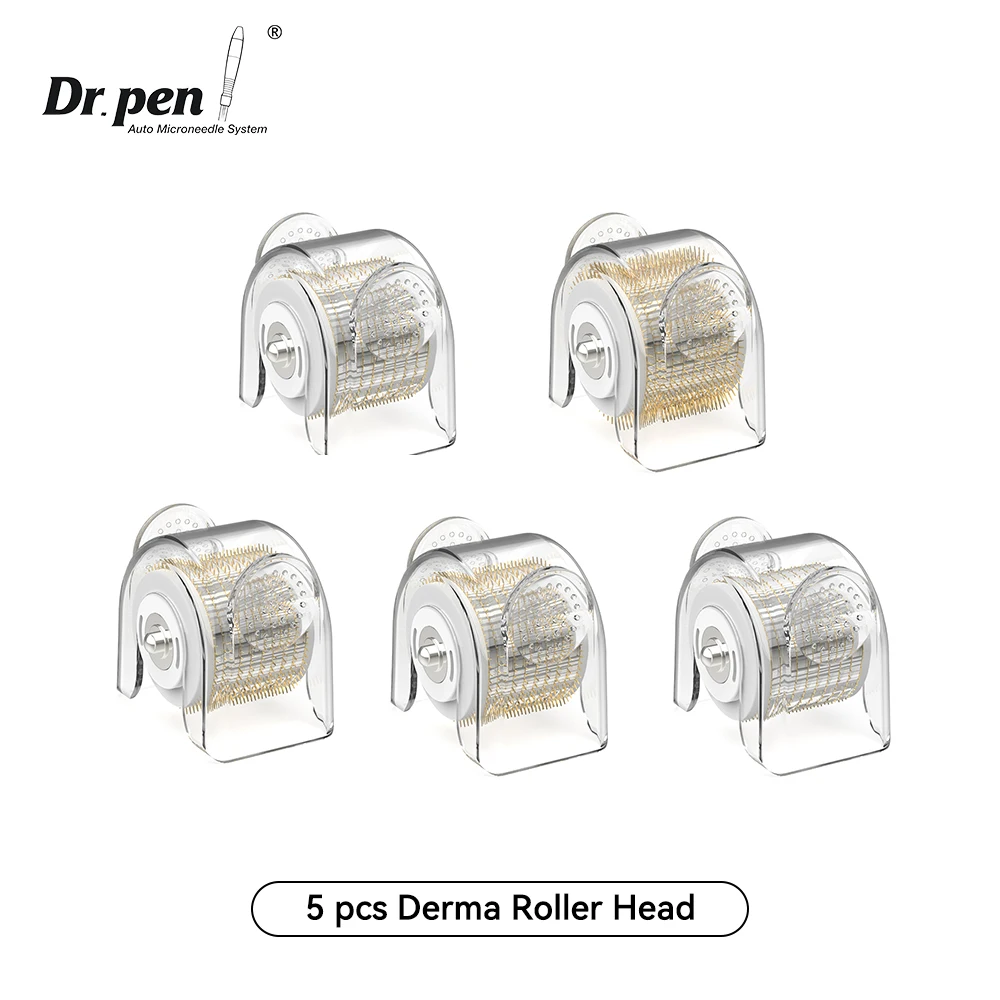 Dr. pen Bio Roller G5 Microneedling Roller Head Replacable 540 Titanium Derma Roller Accessaries