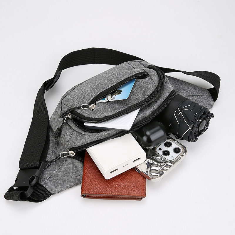 Bolsa de cintura móvel para homens e mulheres, multifuncional, grande capacidade, anti respingo, resistente ao desgaste, local de construção