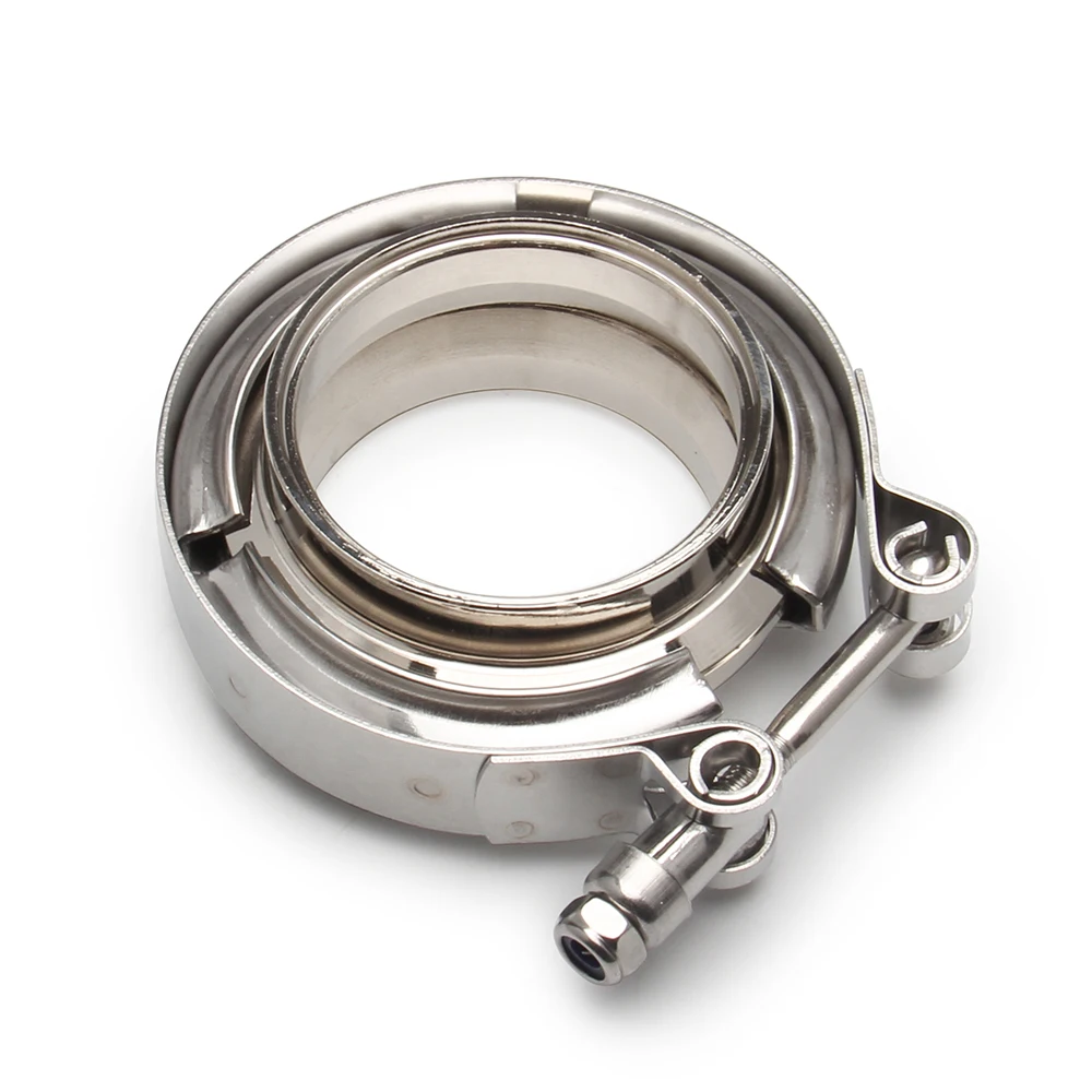 2.5 "3" V-Band Klem Met Mannelijke Vrouwelijke Flens Kit Turbo Downpipe Wastegate V-Band Turbo uitlaatpijpen Auto Accessoires TP-1011A