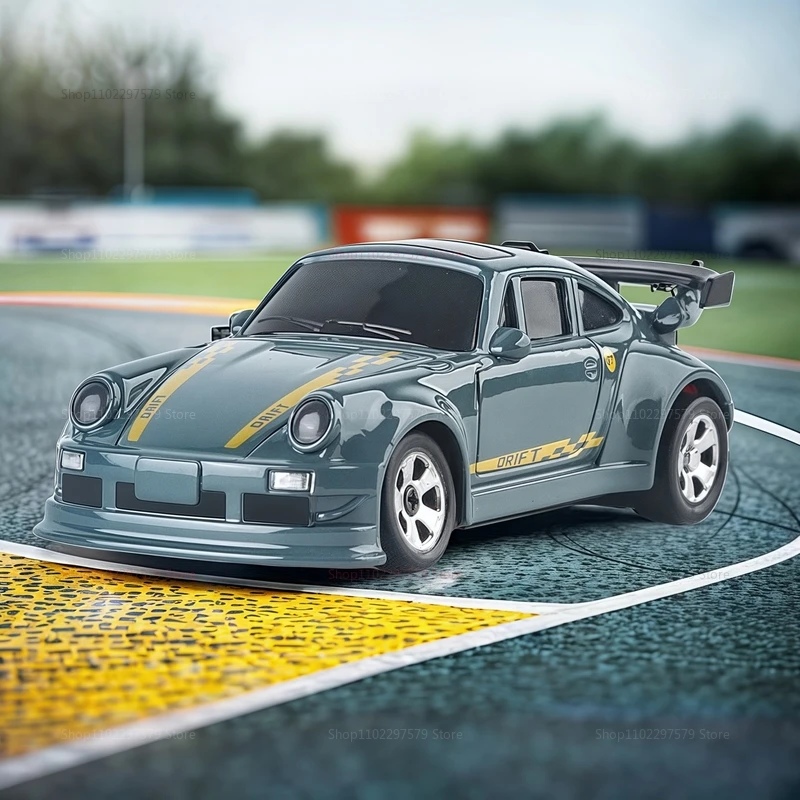 Nouveau 4WD 2.4GHZ RC Simulation Mini dérive voiture paume modèle de course jouets de bureau 1/64 échelle télécommande voiture cadeau pour enfants garçons