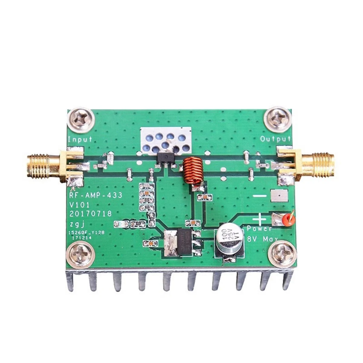 BABQ 433MHz 8W Power Amplifier Board RF HF High Frequency Amplifiers Digital Power Amplificador