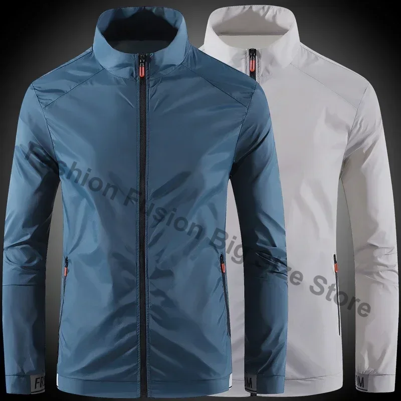 2025 casacos protetor solar masculino respirável esportes jaqueta impermeável verão proteção uv roupas de pele de pesca ao ar livre