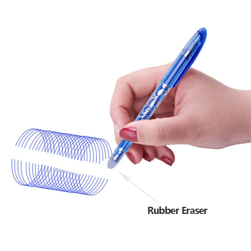 Văn Phòng Bút Gel Cho Trường Kinh Doanh Đồ Tiếp Tế Xong Xóa Được Gel Bộ Bút 0.5Mm Đầu Kim Gel Bút Mực Nạp Lại Thanh viết Xong Xóa Được