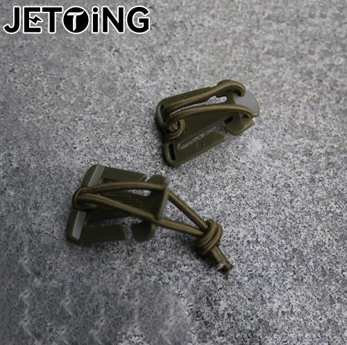 Correas de Dominator para exteriores, cordón elástico, hebilla colgante, Clip, Kits de viaje, útil, 1 piezas