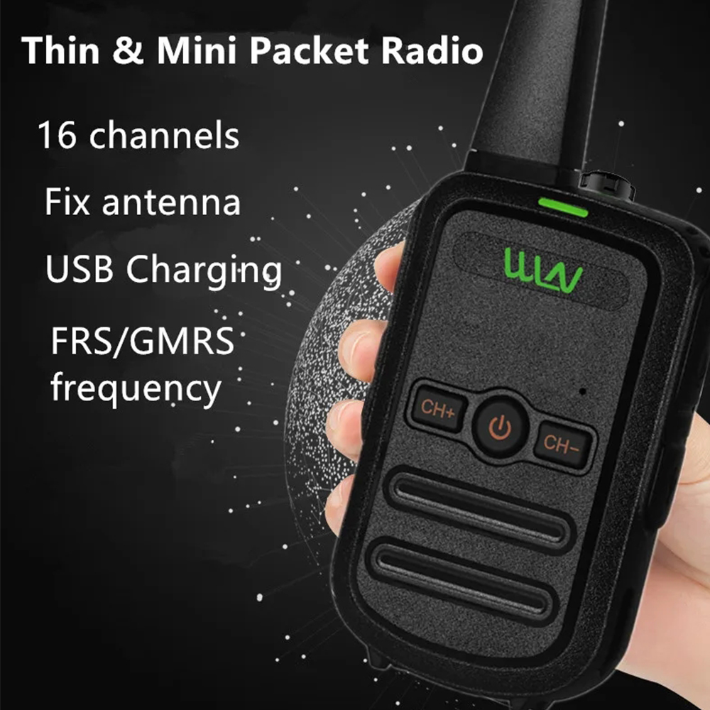 ตัวรับส่งสัญญาณมือถือขนาดเล็กใน KD-C52ใหม่ UHF400-470MHz วิทยุสองทางอัปเกรด KD-C51 16CH อัปเกรด
