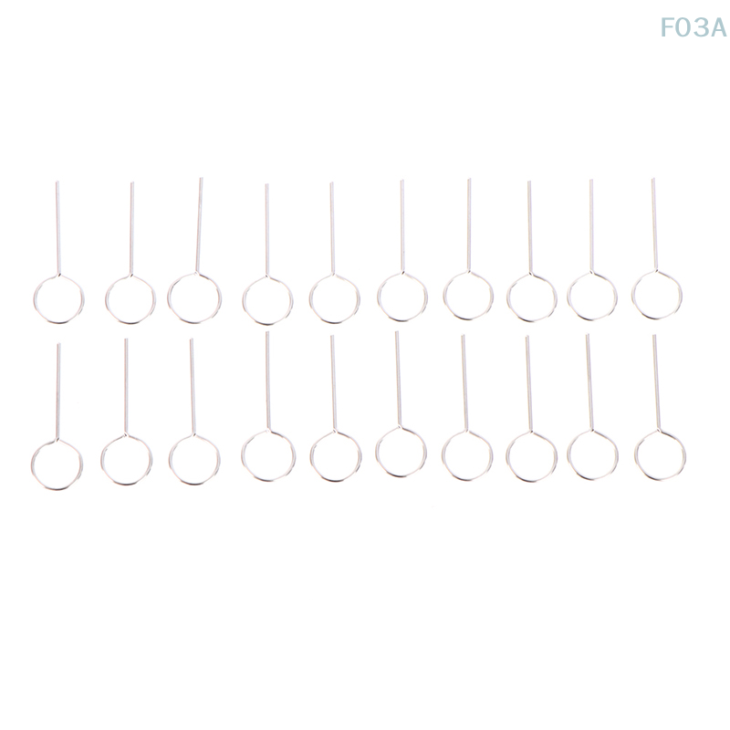 20 Teile/los Universal Sim Karte Tray Ejector Eject Pin Schlüssel Entfernung Werkzeug für Telefon