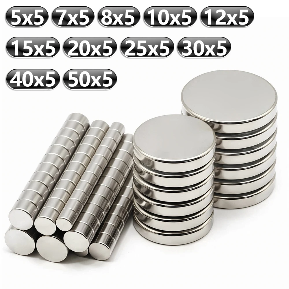 Iman imanes para refrigerador DIY Oficina pizarra taller 5x 5/7x 5/8x 5/10x 5/12x 5/15x 5/20x 5/25x5mm