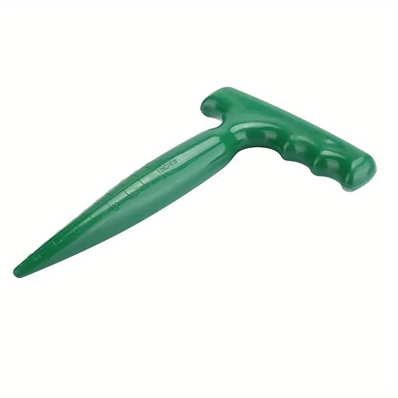 1pc Handheld Garten Loch Puncher Klare Skala Pflanzung Werkzeuge Leichte Graben Loch Werkzeug Aussaat Samen Spender Für Loch Diggin