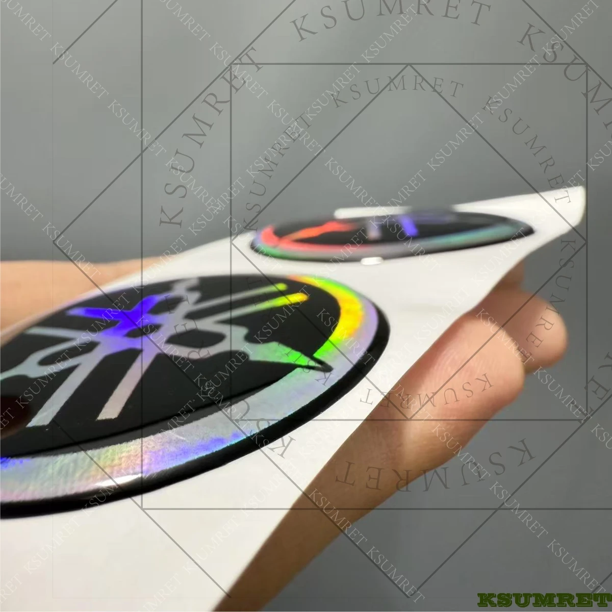 Vinil 3D Laser Motocicleta Adesivo Emblema Tanque Para NMAX XMAX TMAX AEROX Mt03 Mt07 Mt09 R1 R3 R6